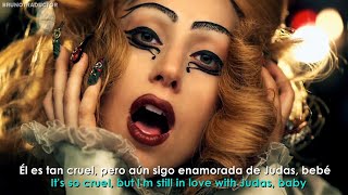 Lady Gaga - Judas // Lyrics + Español // Video Official
