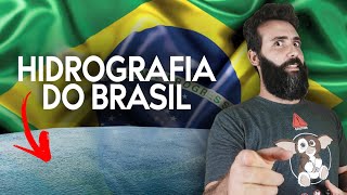 GEOGRAFIA DO BRASIL: HIDROGRAFIA DO BRASIL - BACIAS HIDROGRÁFICAS, CARACTERÍSTICAS DOS RIOS