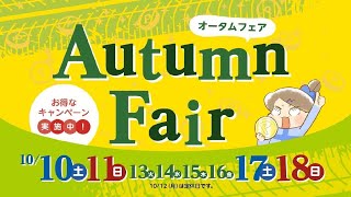 ネッツ石川「オータムフェア」開催！アルファードやヤリスクロスなど人気のトヨタ車が大集合！お得なキャンペーンも実施中！今週末はネッツ石川のお店へGO！