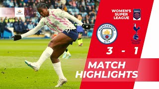 HIGHLIGHTS | Manchester City W.F.C. vs Tottenham FC Women | Women's Super League | 2023
