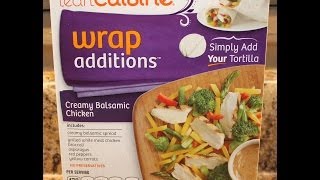 Lean Cuisine Wrap Additions: Creamy Balsamic Chicken Food Review