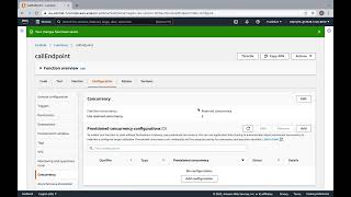 How to set up Lambda Concurrency in AWS
