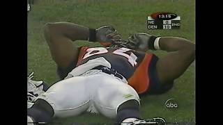 1998-09-06 New England Patriots vs Denver Broncos(Bledsoe vs Elway)