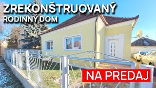 Kompletne zrekonštruovaný štvorizbový rodinný dom v kľudnej časti │ DOM NA PREDAJ