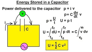 Electrical Engineering: Ch 6: Capacitors (9 of 26) Energy Stored in Capacitor