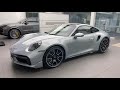 demonstrating this highgloss black sportdesign package equipped new 2021 992 turbo s youtube live