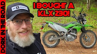 First Mods on the NEW Kawasaki KLX230: Tires, Headlight Upgrade, Air Filter, Skidplate, and Mirrors