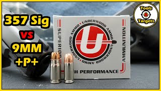 Is It REALLY That Much BETTER?.....357 Sig vs 9MM +P+ Self-Defense AMMO Test!