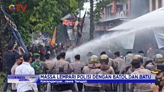 Ricuh Pembubaran Kerumunan Massa Perguruan Silat di Karanganyar - BIM 04/02