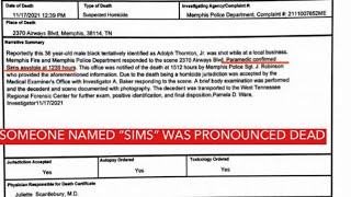 Young Dolph Autopsy says Mr Sims was pronounced dead @ 12:39. Medical Examiner and Ronisha exposed!