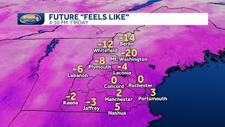 Bitterly cold wind chills expected Friday