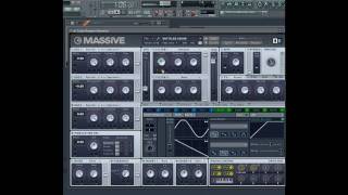 FL Studio Dub Techno and Progressive Synth Massive