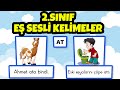 2.Sınıf Eş Sesli Kelimeler