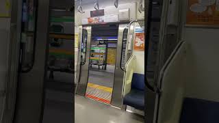 2022/2/27 浦和駅で上野東京ラインのドアが閉まる #shorts