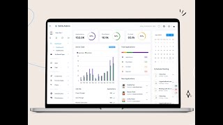 Job Dashboard Design with Bootstrap 5 Admin Template for HR & Hiring Management