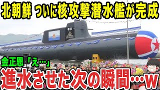 【ゆっくり解説】北朝鮮の戦術核攻撃潜水艦が進水へ！！しかし、ポンコツ仕様なので進水して5秒後にとんでもないことにww