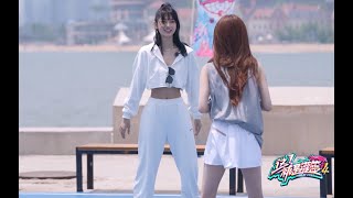 [ENGSUB] 曾可妮 Jenny Zeng Keni And Team Leaders Playing Basketball | 210828