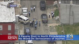 5 People Shot In North Philadelphia, Source Confirm To Eyewitness News