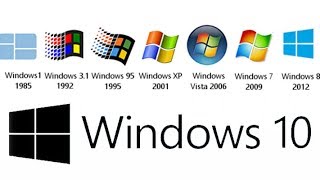 Windows版本進化史 Windows1.0-10 (中文字幕)