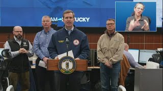 Gov. Andy Beshear gives update on Kentucky's response to flooding, wintry weather