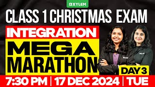 Class 1 Integration - Christmas Exam - MEGA MARATHON! | Xylem Class 1