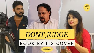 Don’t judge book by its cover | Video about Acting Audition