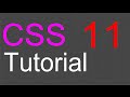 CSS Layout Tutorial - 11 - Navigation bar and buttons