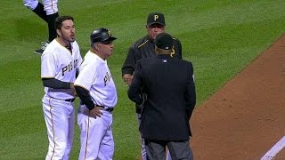 NYM@PIT: Joyce gets ejected in the 7th