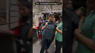 Mumbai Local Train Rush | Real struggle in Mumbai Local Train #youtube #viral #shots #mumbailocal