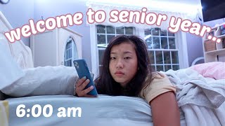 LAST FIRST DAY OF HIGHSCHOOL... (first day of senior year vlog)