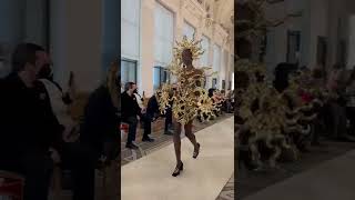 the Schiaparelli haute couture fashion show in Paris
