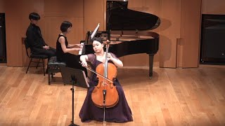 [신한라이브클래식] 진주현 | F. Mendelssohn Cello Sonata No. 2 in D Major, Op. 58