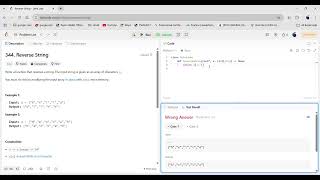 LeetCode in 1 Min :Reverse a String in Python