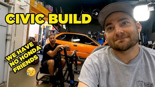 Our Civic is NASTY - Engine work begins! (EP4)