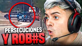 "AND4N ROB4ND0 !" 🔴 PERSECUCION3S y ROB#S 💀