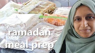 ramadan food preparation 2025 | make \u0026 freeze snacks, ingredients \u0026 meals | bulk ramadan prep