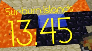 Minecraft Speedrun: Sunburn Islands (13:45) [WR]