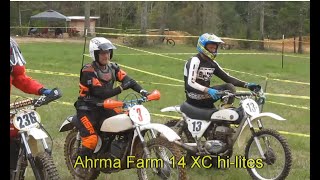 AHRMA Farm 14 Vintage Cross Country Hi-Lites  2024   #enduro