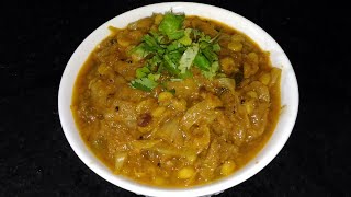 క్యాబేజి- పచ్చిశనగపప్పు మసాలా కూర: Cabbage-Channadal Masala curry