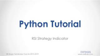 Python Tutorial. Relative Strength Index Strategy Indicator