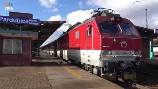 ZSSK 350.006 - EC 127 BEČVA - Pardubice hl.n. - 14.1.2016