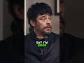 Benicio del Toro on when he pursued acting #beniciodeltoro #actors #jamiefoxx