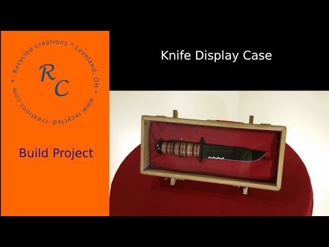 How to make a Knife Display Box How to make a Knife Display Box