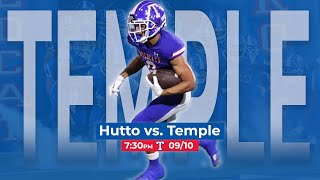 LIVE - Hutto HS Hippos vs. Temple HS Wildcats (OFFICIAL BROADCAST)