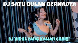 VIRAL DJ SATU BULAN BERNADYA TIKTOK 2024 TERBARU (DJ IMUT REMIX)