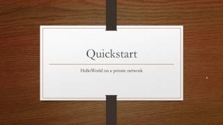 S01L01 - Quickstart with Solidity Development