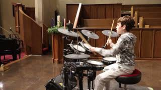 Drum student recital ages 8-11