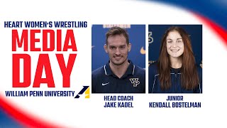 William Penn University - 2024-25 Heart Women's Wrestling Media Day