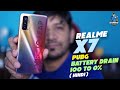 Realme X7 PUBG Mobile Battery Drain Test - Surprising battery life! | Gaming Josh