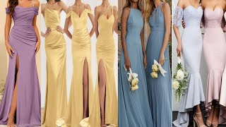 Bridesmaid dresses designs|| Latest bridesmaid dresses|| Evening gowns